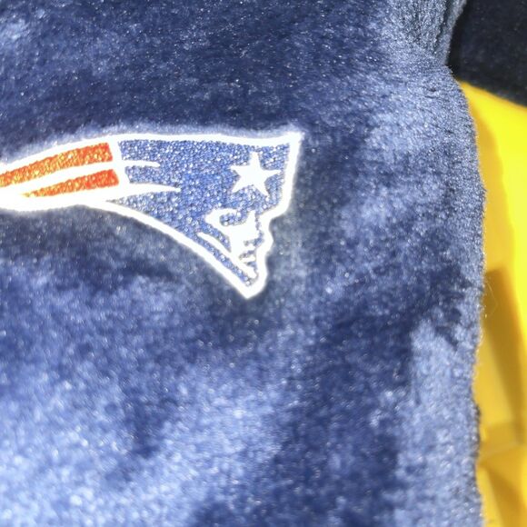 New England Patriots Men's Silk Touch Bath Robe, Large/X-Large - Picture 3 of 4